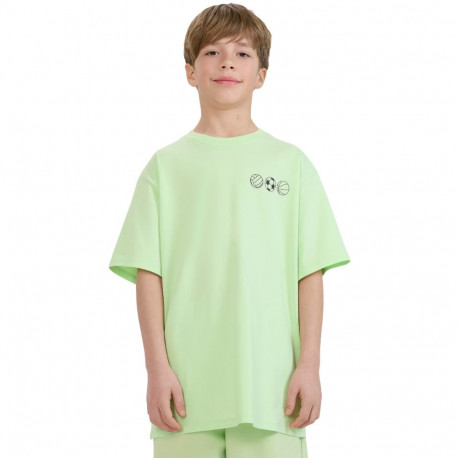 Koszulka dla chłopca 4F M2640 soczysta zieleń 4FJRSS25TTSHM2640 45S 152cm