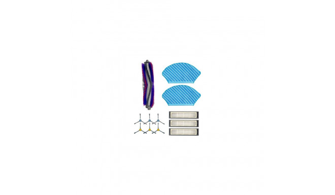 Midea varuosade komplekt: külgharjad×6 tk, põhihari×1 tk, HEPA filter×3 tk, mopiriie×2 tk M7 jaoks |
