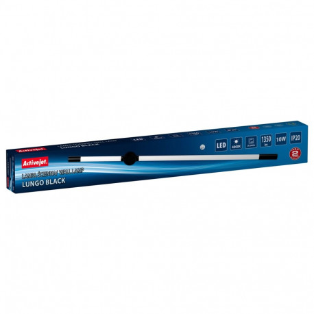 Activejet Lungo must LED seinavalgusti