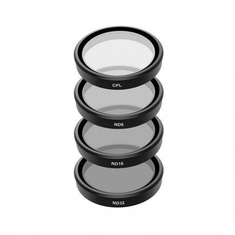 Set of 4 TELESIN CPL/ND8/ND16/ND32 filters for DJI Osmo Action 3 / 4 / 5