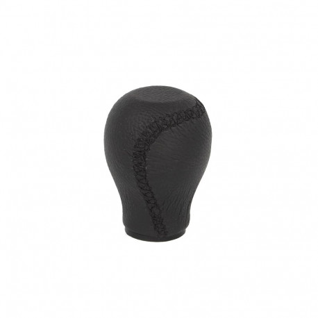 black real lether Gear shift lever knob.