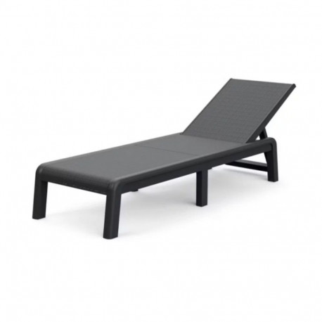 Keter päevitustool Mallorca 8711245159898, hall