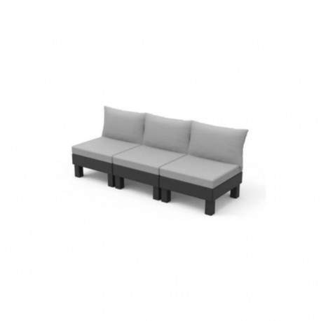 Keter Darza divans trisvietigs Elements 3 Seater peleks/gaisi peleks 8711245158020