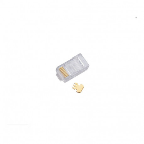 Wire Connector - Alantec WT118 RJ-45 Cat5e U/UTP Male Transparent