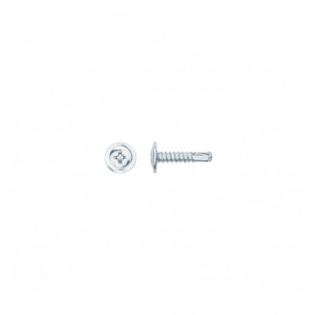SELF SCR 4,2X19 MET/MET+DRILL ZN 30PCS
