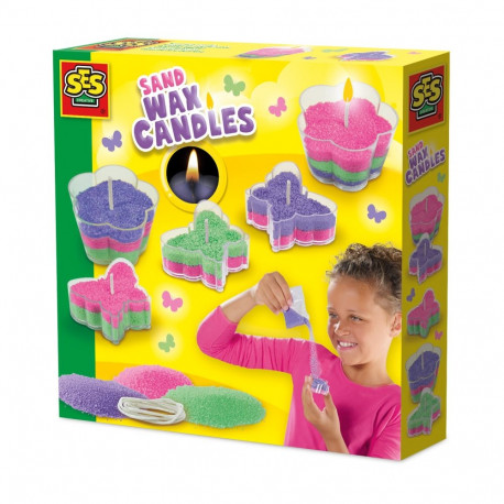 SES Sand wax candles