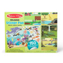 MELISSA & DOUG korduvkasutatavad kleebised Elupaigad