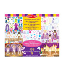 MELISSA & DOUG korduvkasutatavad kleebised Riietused