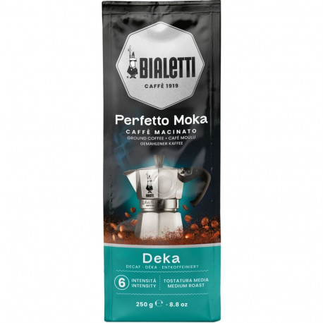 Bialetti Perfetto Moka Deka - bezkofeinowa (mielona) 250g