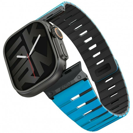 Strap Skinarma Gemini for Apple Watch 49/46/45/44 mm blue