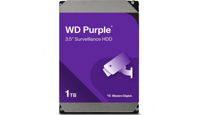 WD Purple 1TB 3.5'' SATA III (6Gb/s) serveriketas (WD10PURZ)