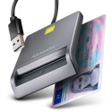 Axagon CRE-SM3T USB ID-kaardi lugeja, 1,3 m kaabel
