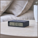 Lexon Flip Mini kahepoolne äratuskell must