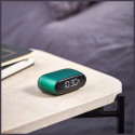 Lexon Minut Mini Alarm Clock dark green LR154DG1