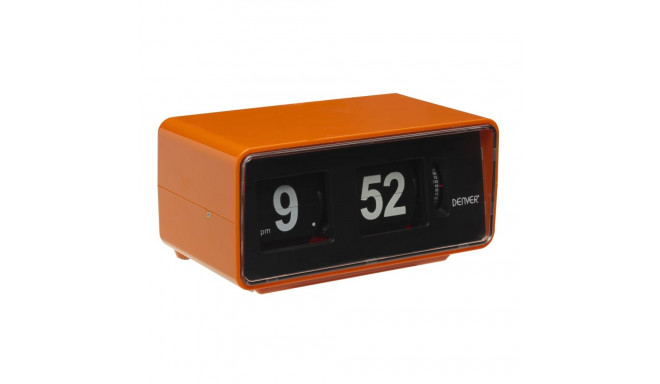 Denver CR-425 retro äratuskell-raadio oranž