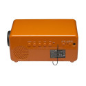 Denver CR-425 retro äratuskell-raadio oranž