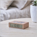 Lexon Flip Mini Dual-Sided Alarm Clock soft gold LR158D1