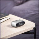 Lexon Minut Mini Alarm Clock aluminum LR154AP
