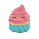 SQUISHMALLOWS Kaheosaline Piiksuv Pehme Koeramänguasi, 9 cm