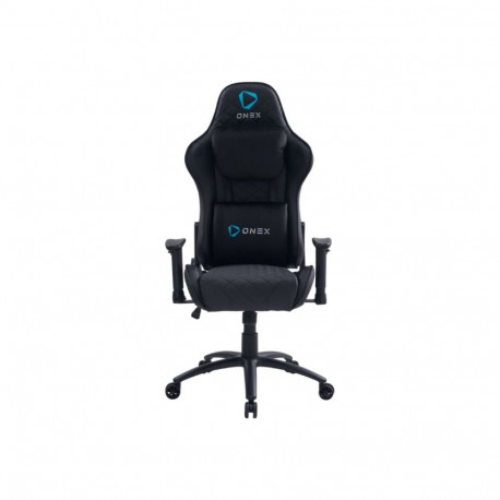 Onex mänguritoolid GX330 series PVC niloonratastega metallist, must