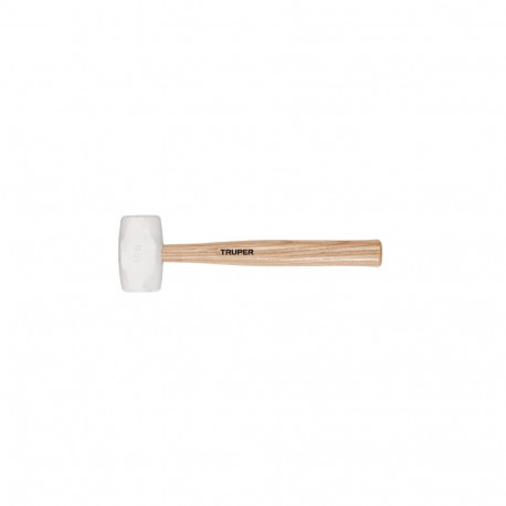 Rubber mallet 450g with wooden handle Truper®