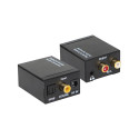 91-202# optiline toslink-dac konverter 2xrca+jackiga toiteadapteriga