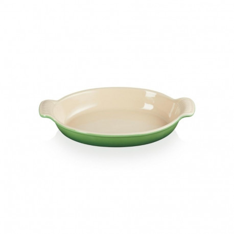 Le Creuset küpsetusvorm Heritage ovaalne kivikeraamika 28cm 1.6L 0630870319669, bambusroheline