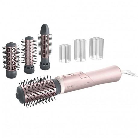 Hair Styling Tool - Philips 7000 Series BHA735/00 Hot Air Brush 1000 W 1.8 m Warm Pink
