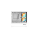 GIGABYTE C201 PANORAMIC ICE PC Case - Mid Tower, m-ATX, 360mm radiator support, 3 Pre-installed Fans