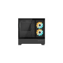 GIGABYTE C201 PANORAMIC PC Case - Mid Tower, m-ATX, 360mm radiator support, 3 Pre-installed Fans, US