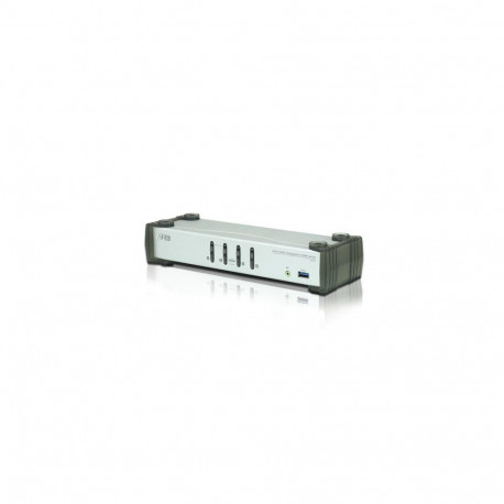 ATEN 4-Port USB 3.1 Gen 1 DisplayPort 1.1 KVMP™ Switch with Speaker (KVM cables included)