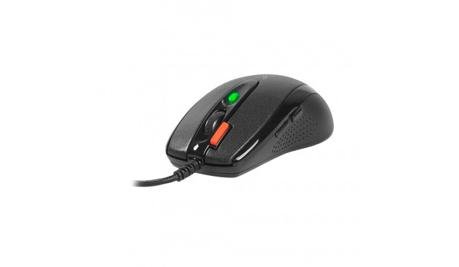 A4Tech 46028 Mouse & Pad X-7120 Black