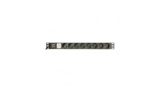 Gembird Rack Power Strip 8x Schuko with C14 Plug 3m (EG-PDU-014-C14)