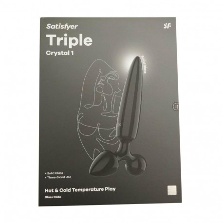 Satisfyer dildo Triple Crystal 1, must