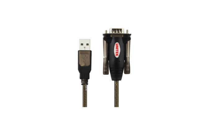 UNITEK Y-105A must serialkaabel 1.5 m USB Type-A DB-9