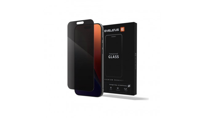 Evelatus Samsung Galaxy S25 Plus Privacy Corning Gorilla Glass Anti-Static 3D Full Cover 10X Stronge