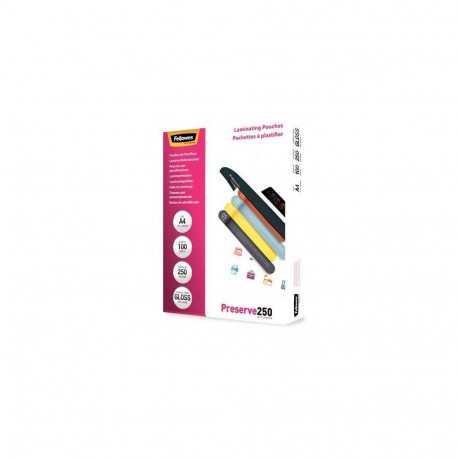 Fellowes LAMINATOR POUCH GLOSSY/A4 250 100PCS 5401802