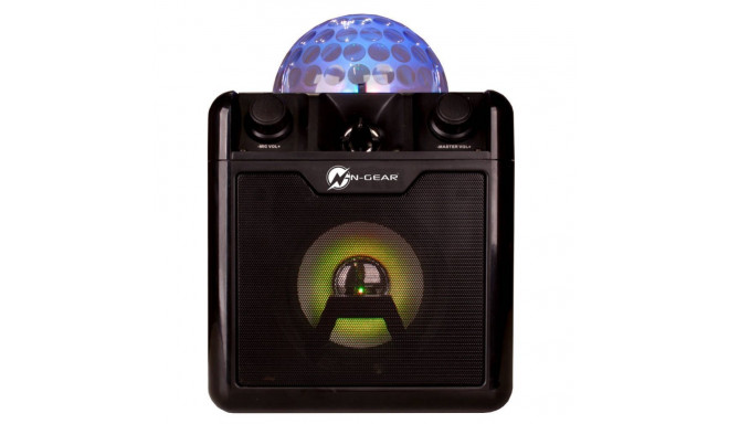 N-Gear Portable Bluetooth and Disco Karaoke Speaker The Disco Block 410 50 W, Portable, Wireless con