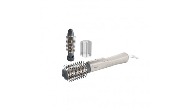 Philips 7000 Series Air styler BHA710/00 Hair Styling Brush, Metallic White