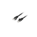 Lanberg PCU6-10CU-1000-BK networking cable Black 10 m Cat6 U/UTP (UTP)