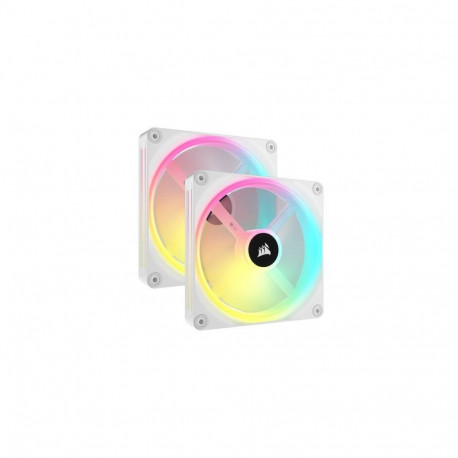 Corsair iCUE LINK QX140 RGB Computer case Fan 14 cm White 2 pc(s)