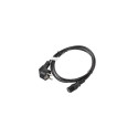Lanberg CA-C13C-10CC-0018-BK power cable Black 1.8 m C13 coupler CEE7/7