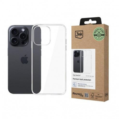 3MK Clear Case Eco mobile phone case 16 cm (6.3") Cover Transparent