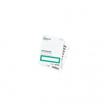HPE LTO-8 Ultrium RW Bar Code Label Pack