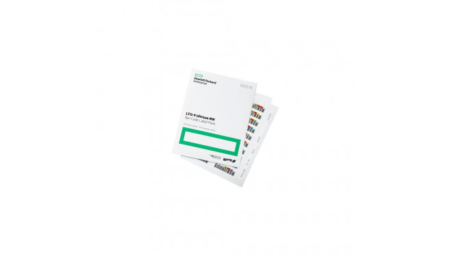 HPE LTO-9 Ultrium RW Bar Code Label Pack