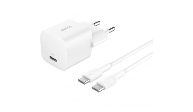 Belkin BOOST Charge 25W USB-C wh Cha.PD/PPS 1m C. WCA012kq1MWH-B6
