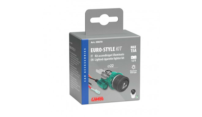 Sigaretisüütajapesa 12V, valgustusega