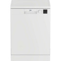 BEKO Freestanding Dishwasher DVN05320W, Energy class E, Width 60 cm, White