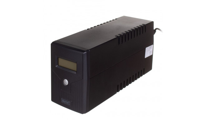 Digitus DN-170063-LCD uninterruptible power supply (UPS) Line-Interactive 0.6 kVA 360 W