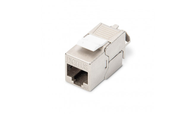 Digitus CAT 6A Keystone module, shielded, tool-free mounting connection